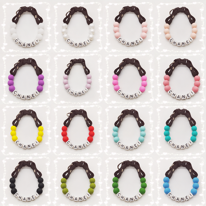 Personalized Pet Name Collar — Custom Beaded Collar for Dogs & Cats