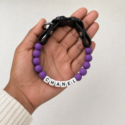 Personalized Pet Name Collar — Custom Beaded Collar for Dogs & Cats