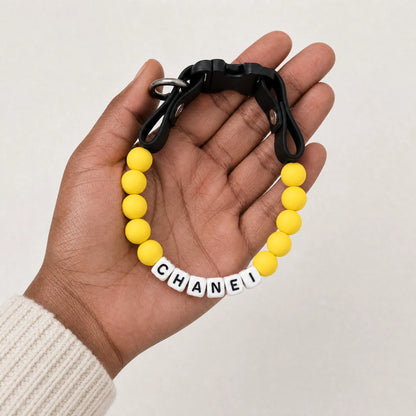 Personalized Pet Name Collar — Custom Beaded Collar for Dogs & Cats