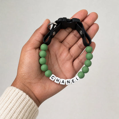 Personalized Pet Name Collar — Custom Beaded Collar for Dogs & Cats